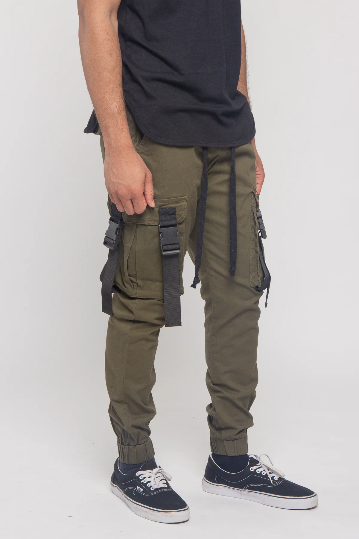 Utility Buckled Jogger Pants - Image 9