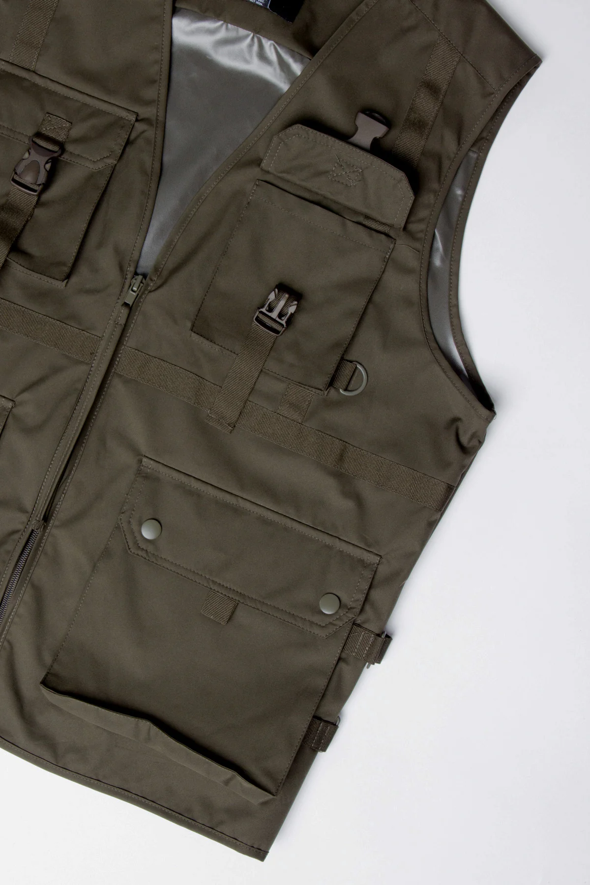Utility Buckled Pocket Vest - Image 12