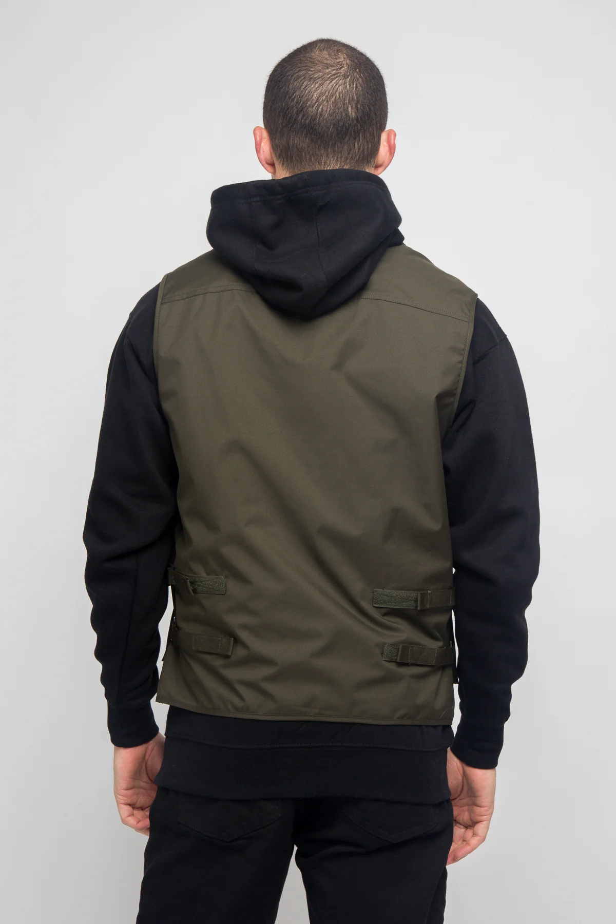 Utility Buckled Pocket Vest - Image 9