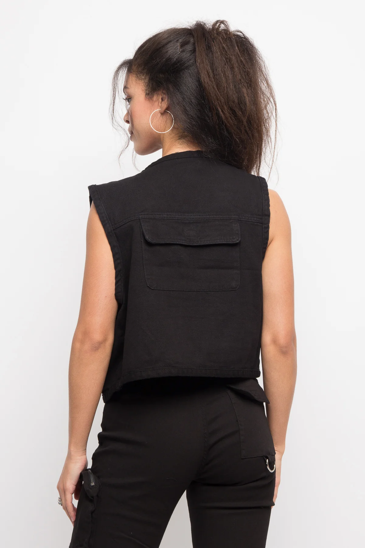 Utility Zipper Pocket Vest - Image 5