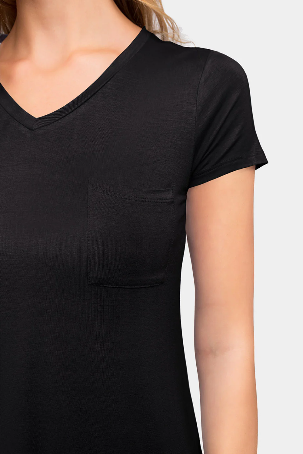 Essential V-Neck Jersey T-Shirt - Image 27