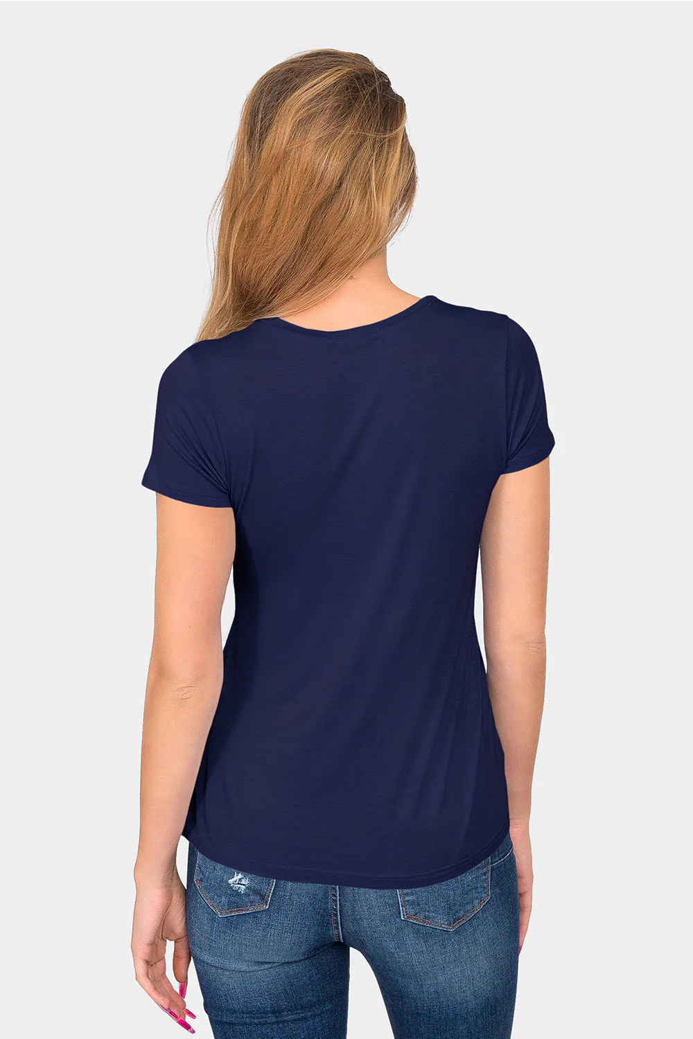 Essential V-Neck Jersey T-Shirt - Image 32