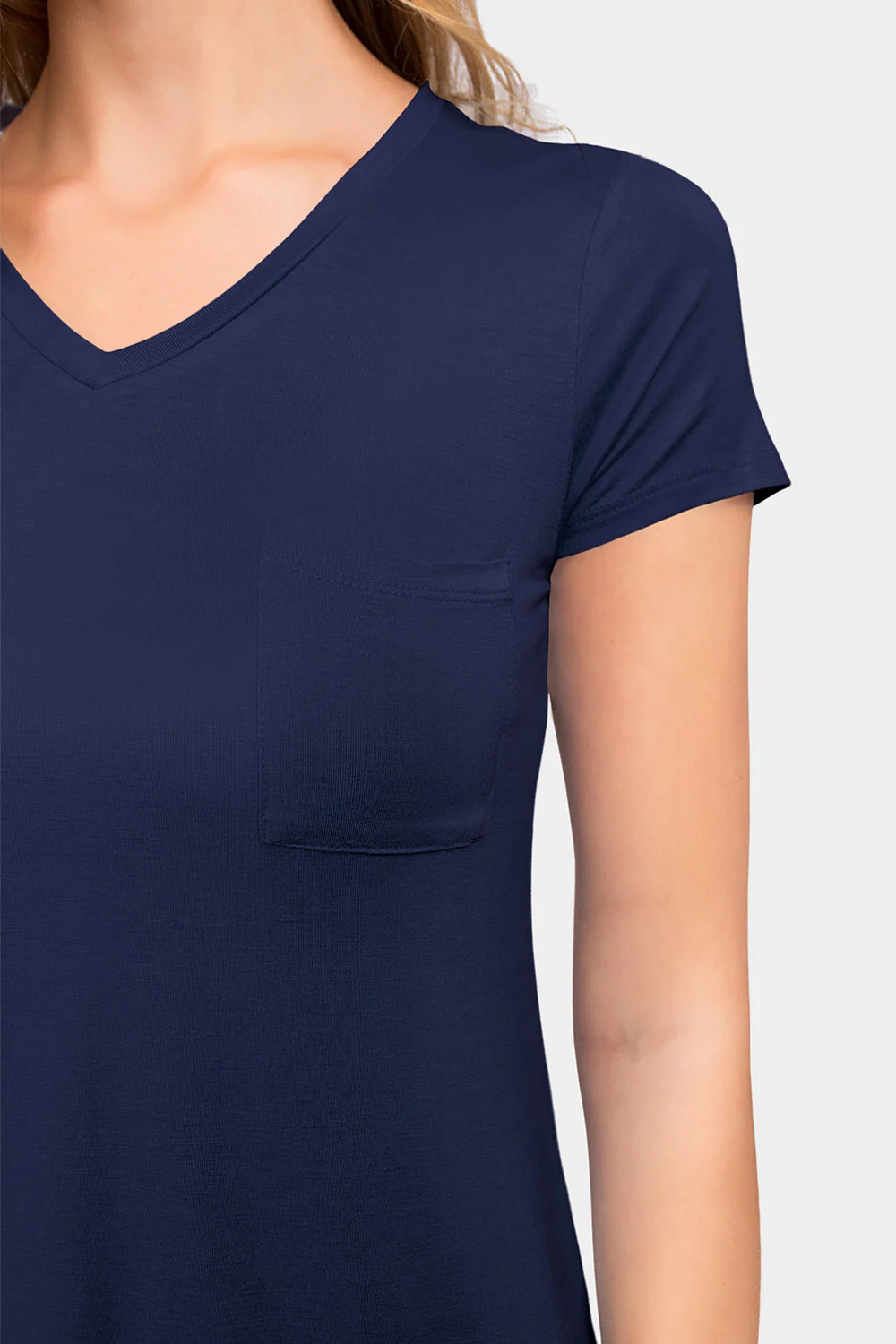 Essential V-Neck Jersey T-Shirt - Image 33