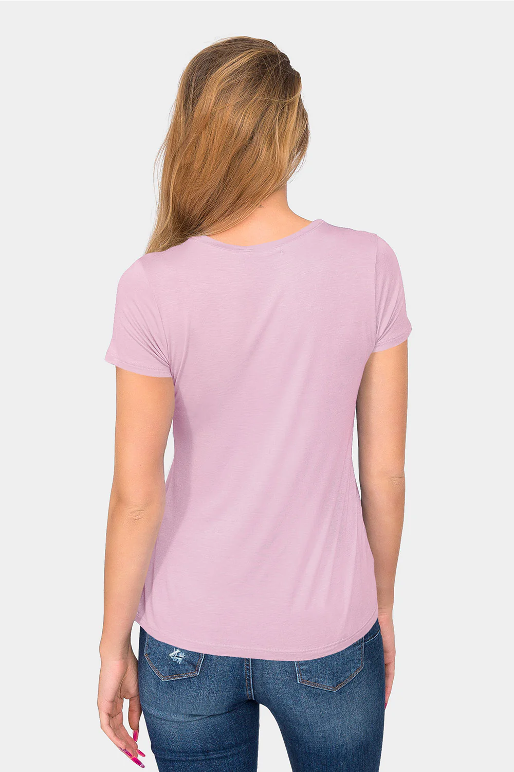 Essential V-Neck Jersey T-Shirt - Image 50