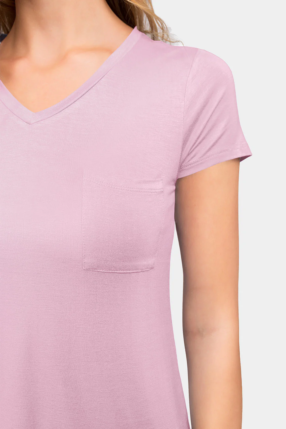 Essential V-Neck Jersey T-Shirt - Image 51