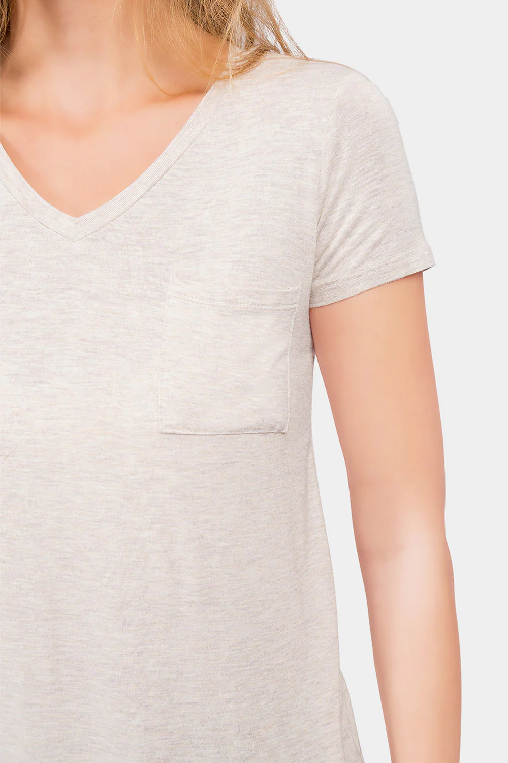 Essential V-Neck Jersey T-Shirt - Image 69
