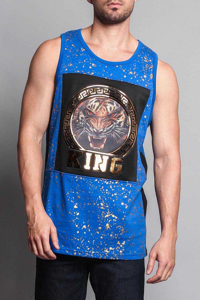 V Tiger King Tank Top - Image 16