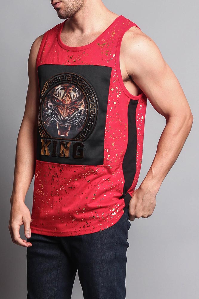 V Tiger King Tank Top - Image 18