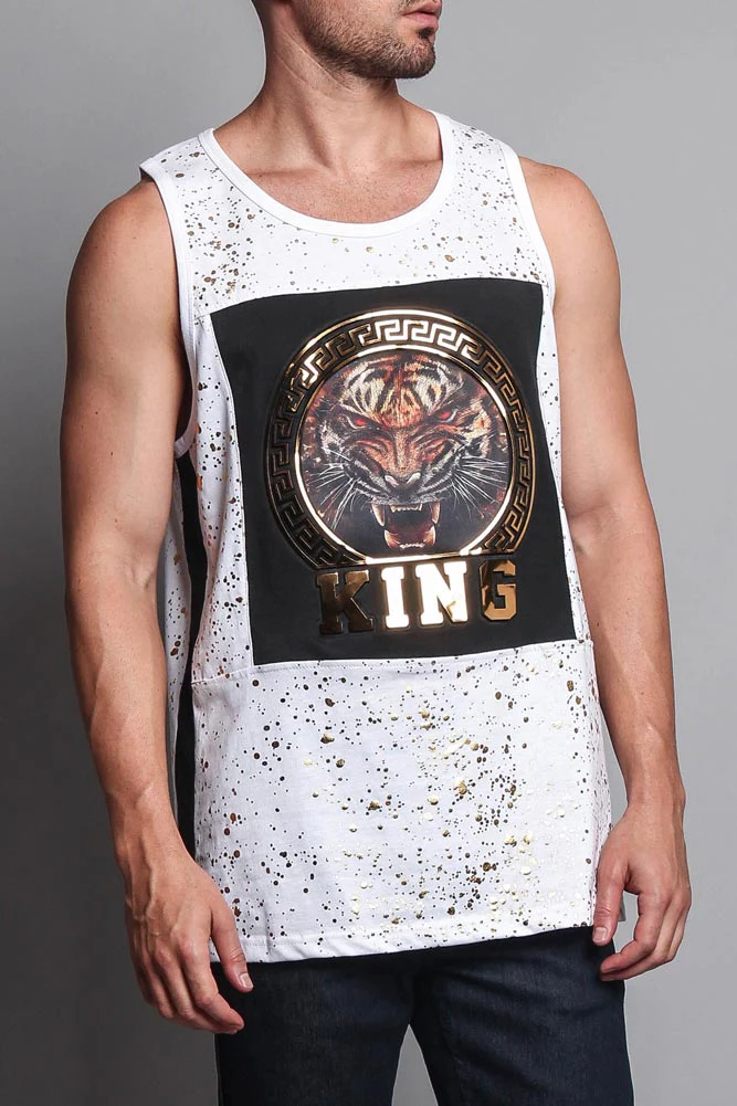 V Tiger King Tank Top - Image 25