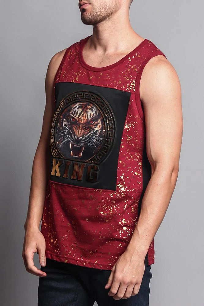 V Tiger King Tank Top - Image 3