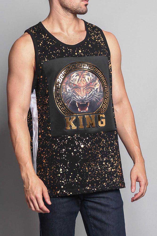V Tiger King Tank Top - Image 30