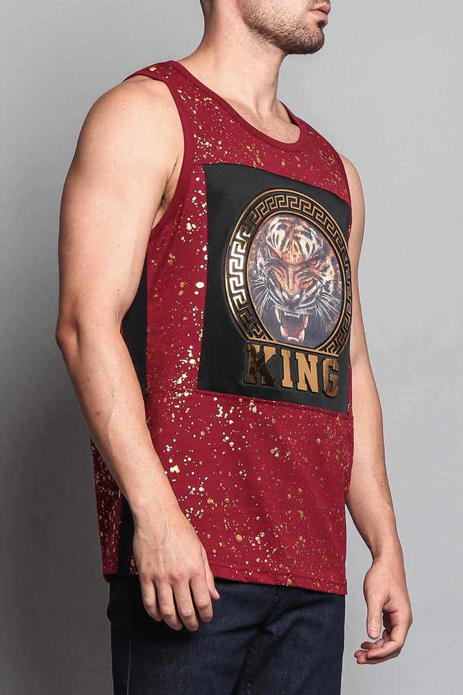 V Tiger King Tank Top - Image 5