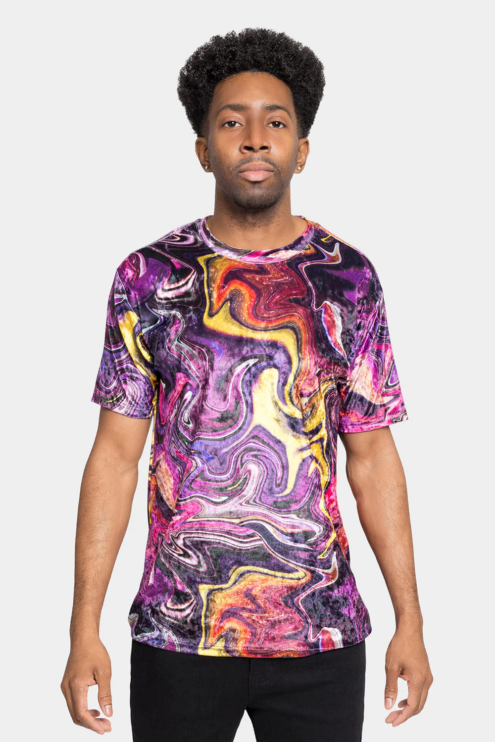 Velvet Marbled T-Shirts - Image 11