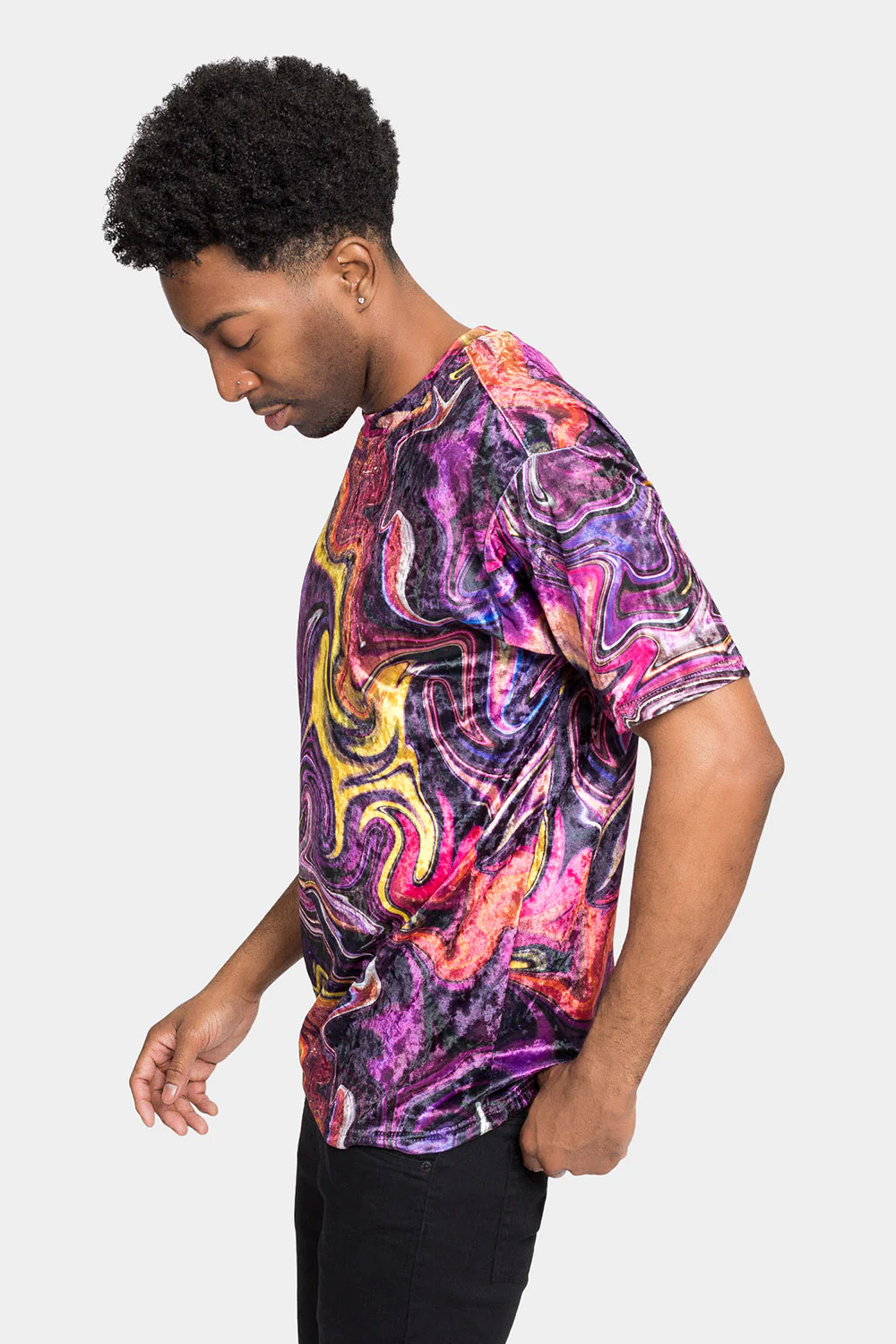 Velvet Marbled T-Shirts - Image 12