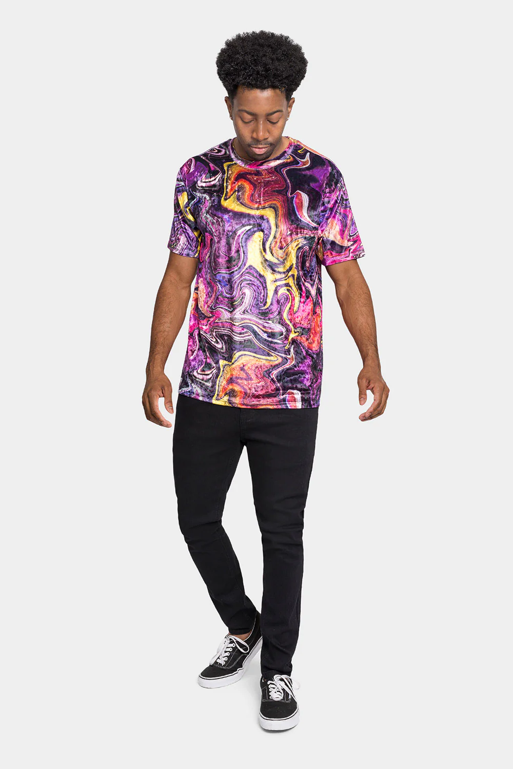 Velvet Marbled T-Shirts - Image 15