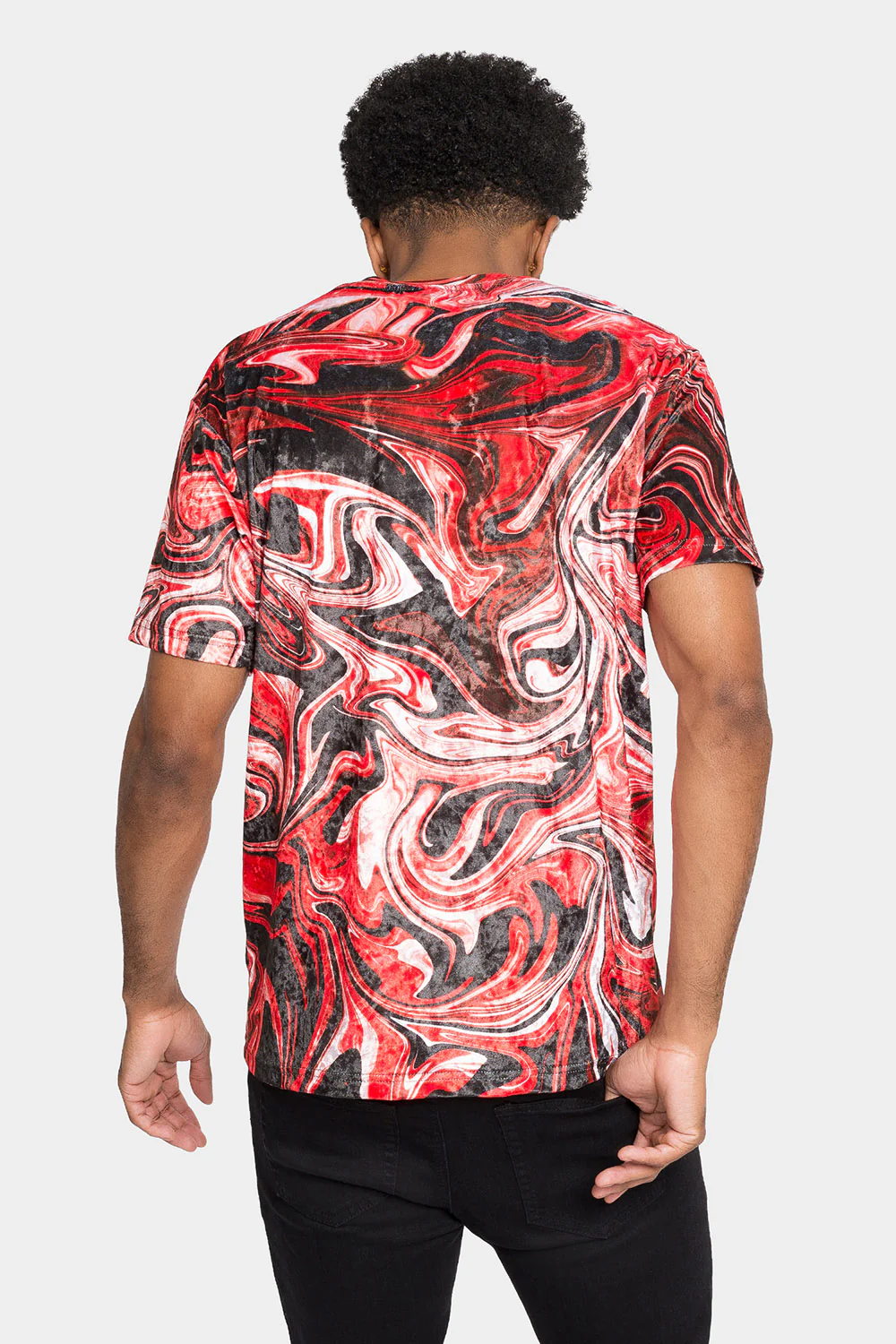 Velvet Marbled T-Shirts - Image 3