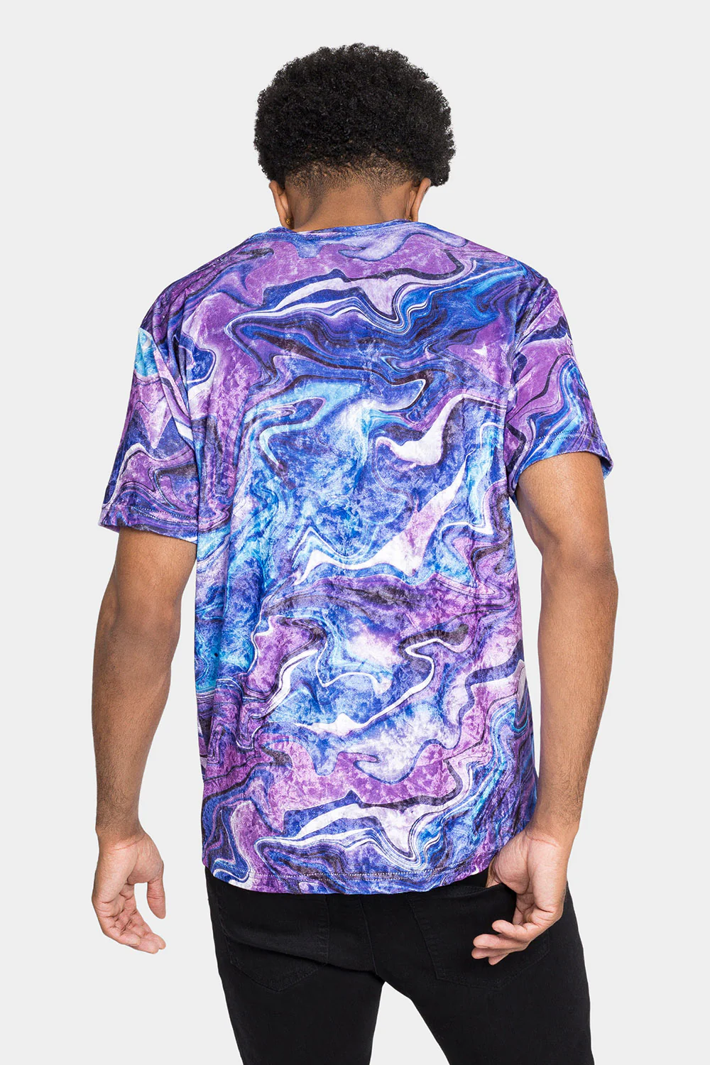 Velvet Marbled T-Shirts - Image 8
