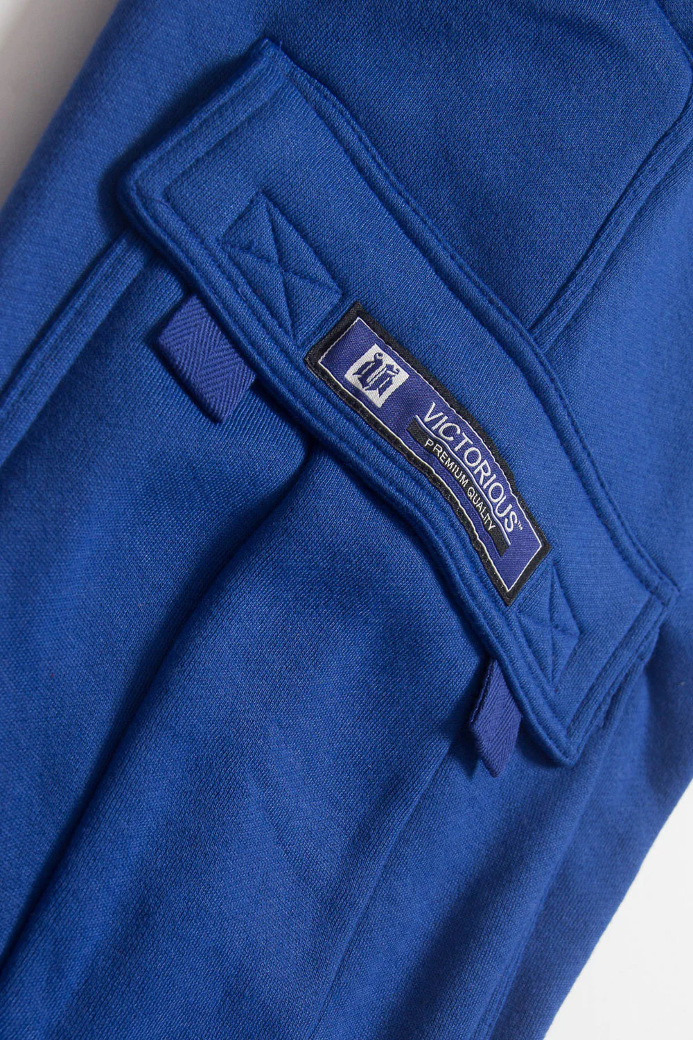 Victorious Men's Solid Fleece Heavyweight Cargo Sweat Pants - Image 18