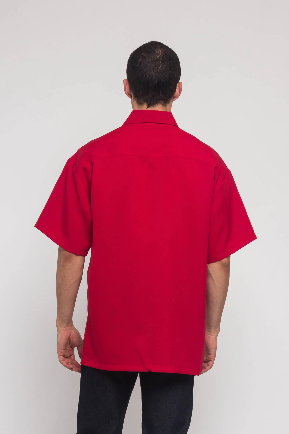 Western Casual Solid Short Sleeve Button Up Shirt - Image 15