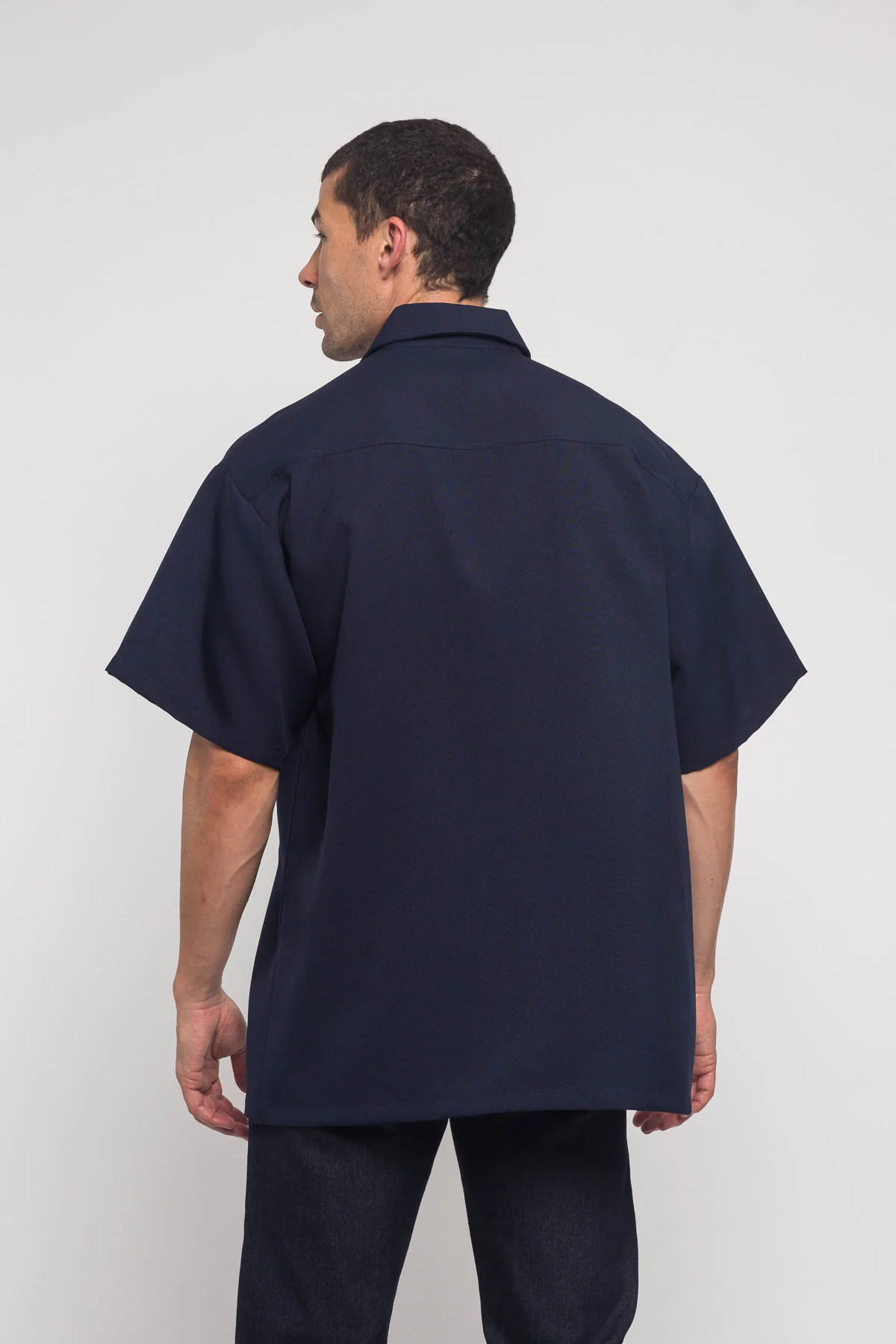Western Casual Solid Short Sleeve Button Up Shirt - Image 45