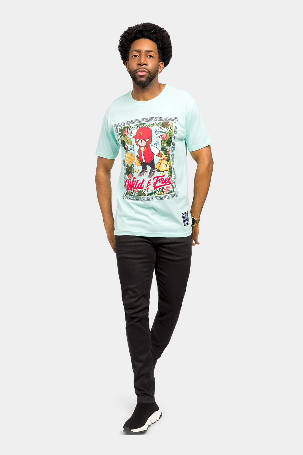 Wild and Free Bear T-Shirt - Image 10