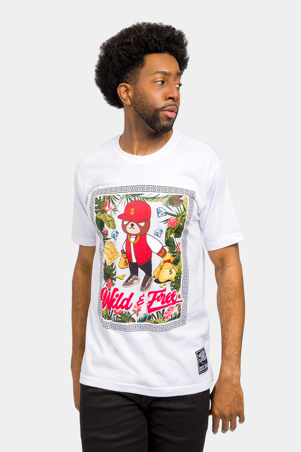 Wild and Free Bear T-Shirt - Image 11