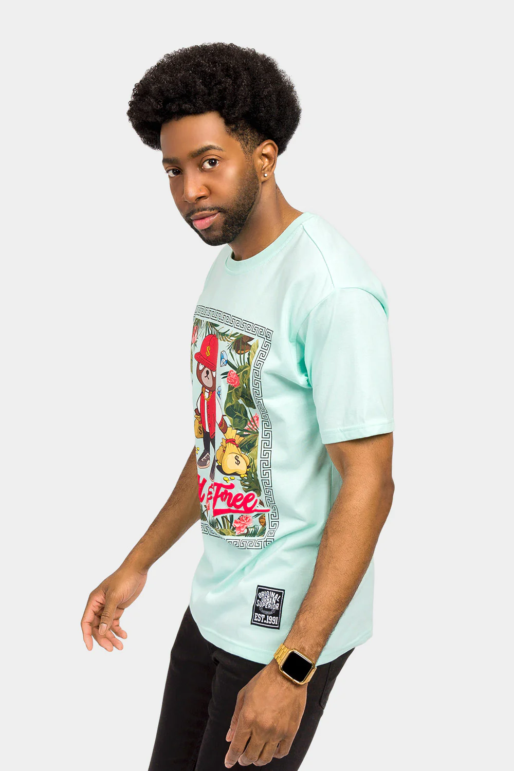 Wild and Free Bear T-Shirt - Image 7
