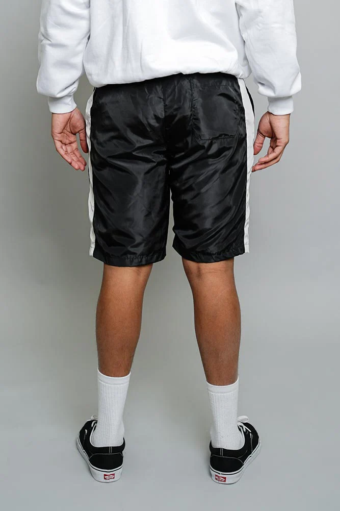 Side Striped Windbreaker Shorts - Image 27