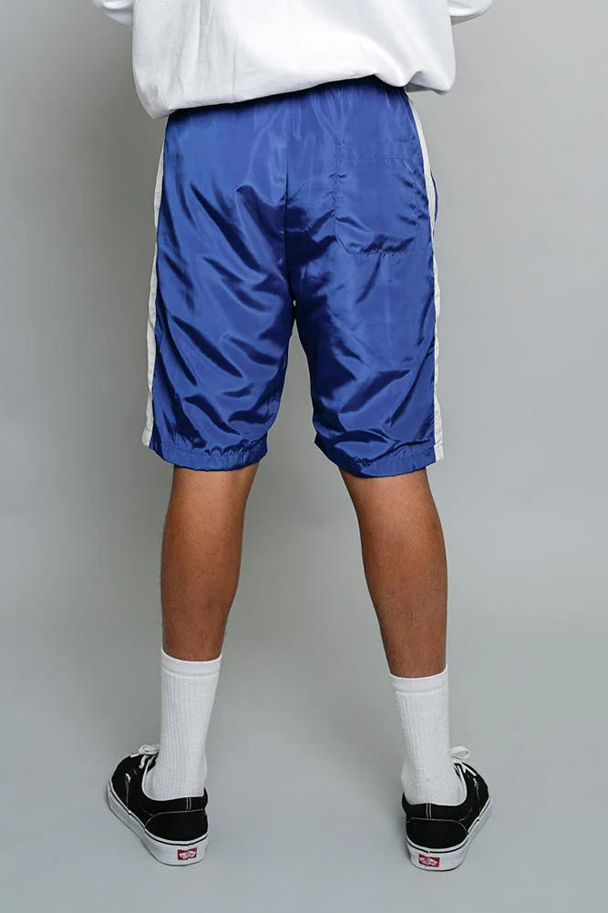 Side Striped Windbreaker Shorts - Image 3
