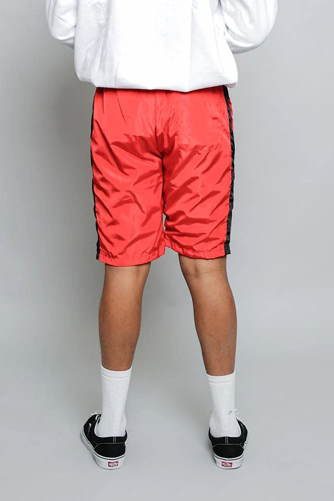 Side Striped Windbreaker Shorts - Image 9