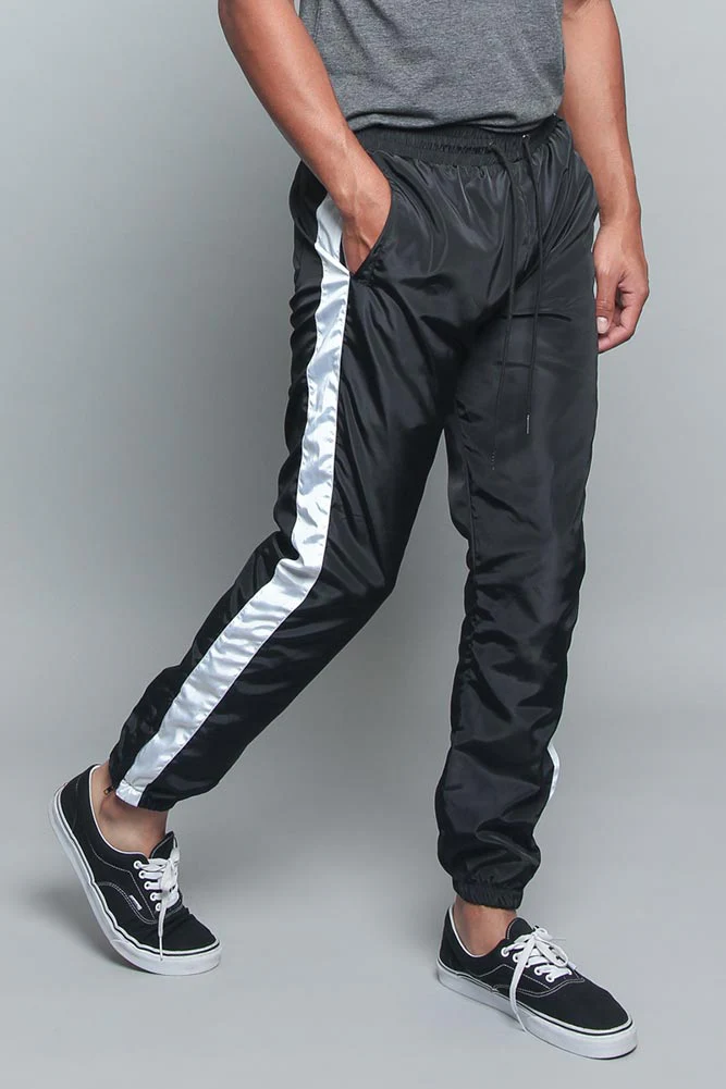 Striped Windbreaker Track Pants - Image 14