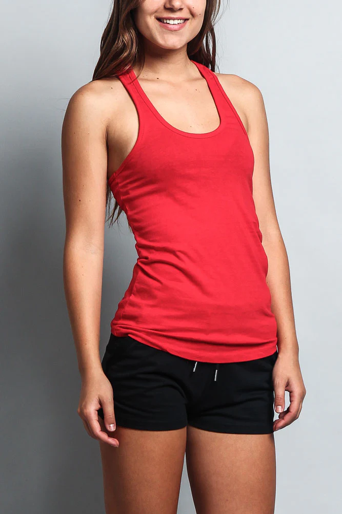 Women's Basic Solid Light Weight Tank Top (2-Pack) - Image 29