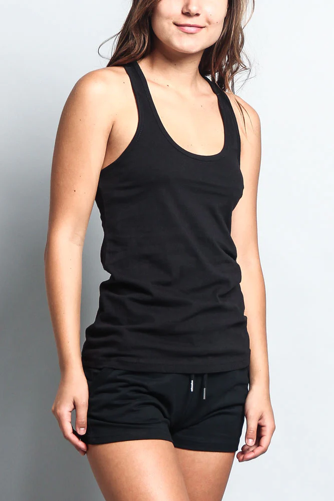 Women's Basic Solid Light Weight Tank Top (2-Pack) - Image 6