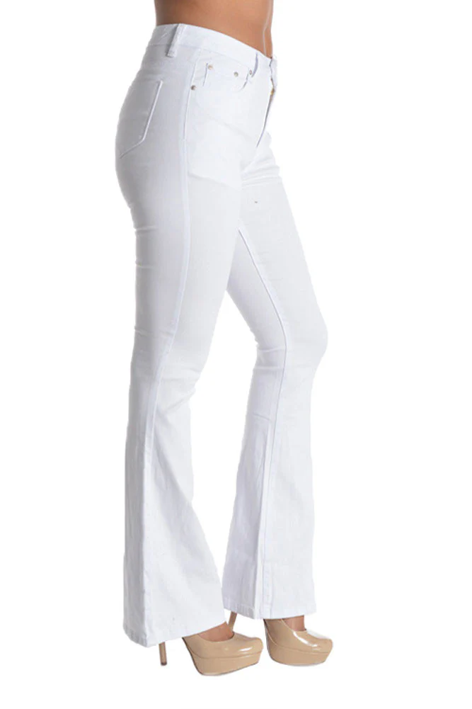 Women's Colored Bootcut Pants - Image 10