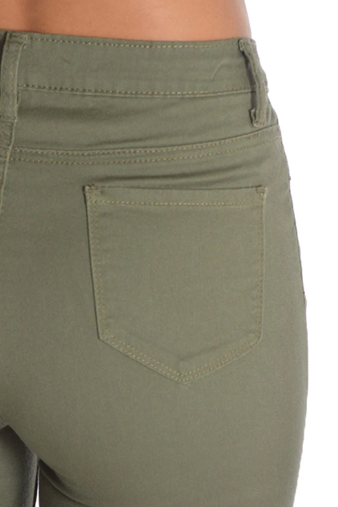 Women's Colored Bootcut Pants - Image 5