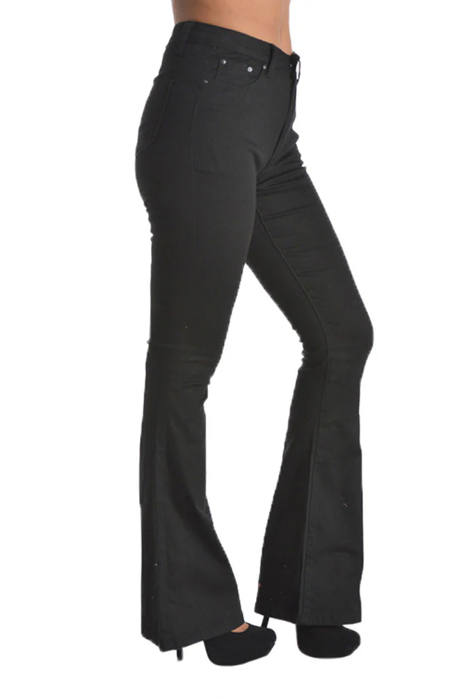Women's Colored Bootcut Pants - Image 6