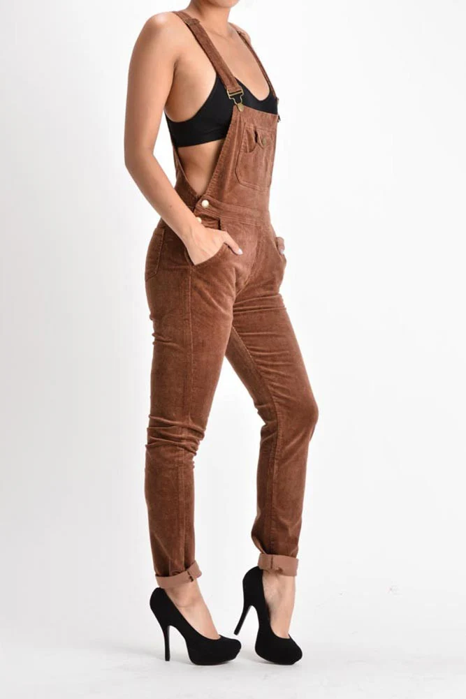 Women's Corduroy Overalls - Image 10