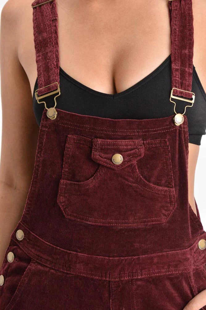 Women's Corduroy Overalls - Image 8