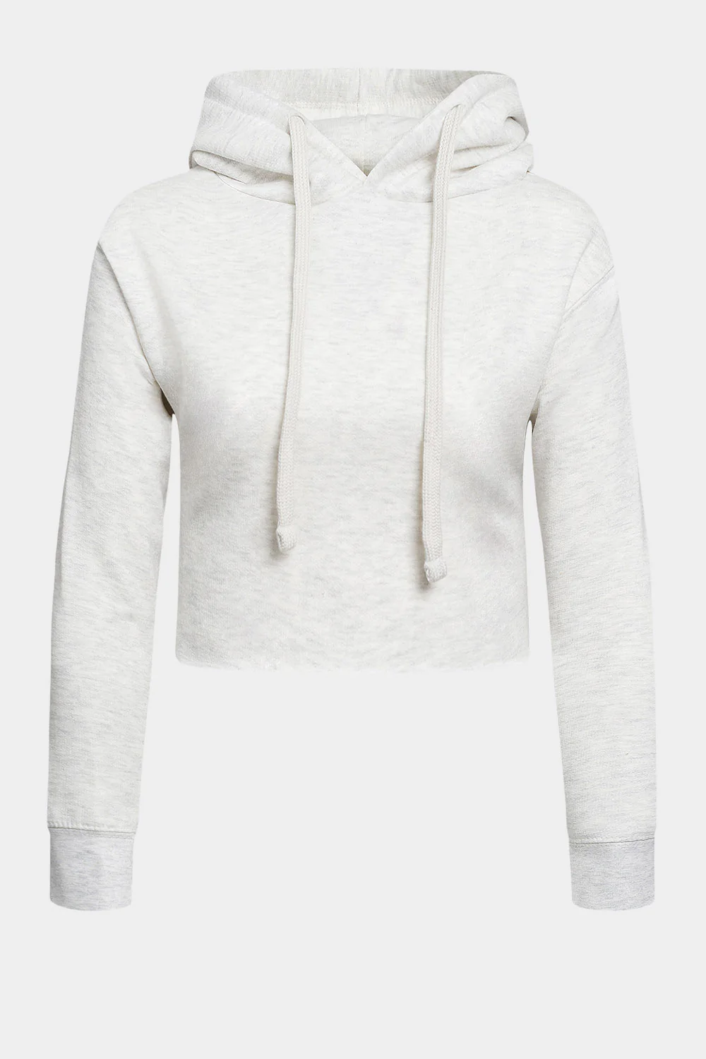 Women's Essential Cropped Long Sleeve Hoodie - Image 11
