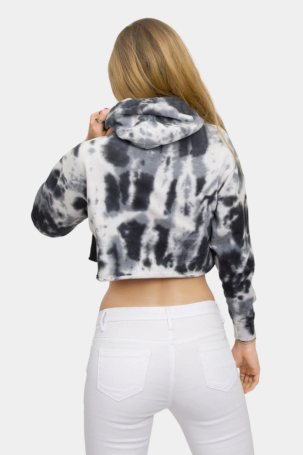 Women's Essential Cropped Long Sleeve Hoodie - Image 116