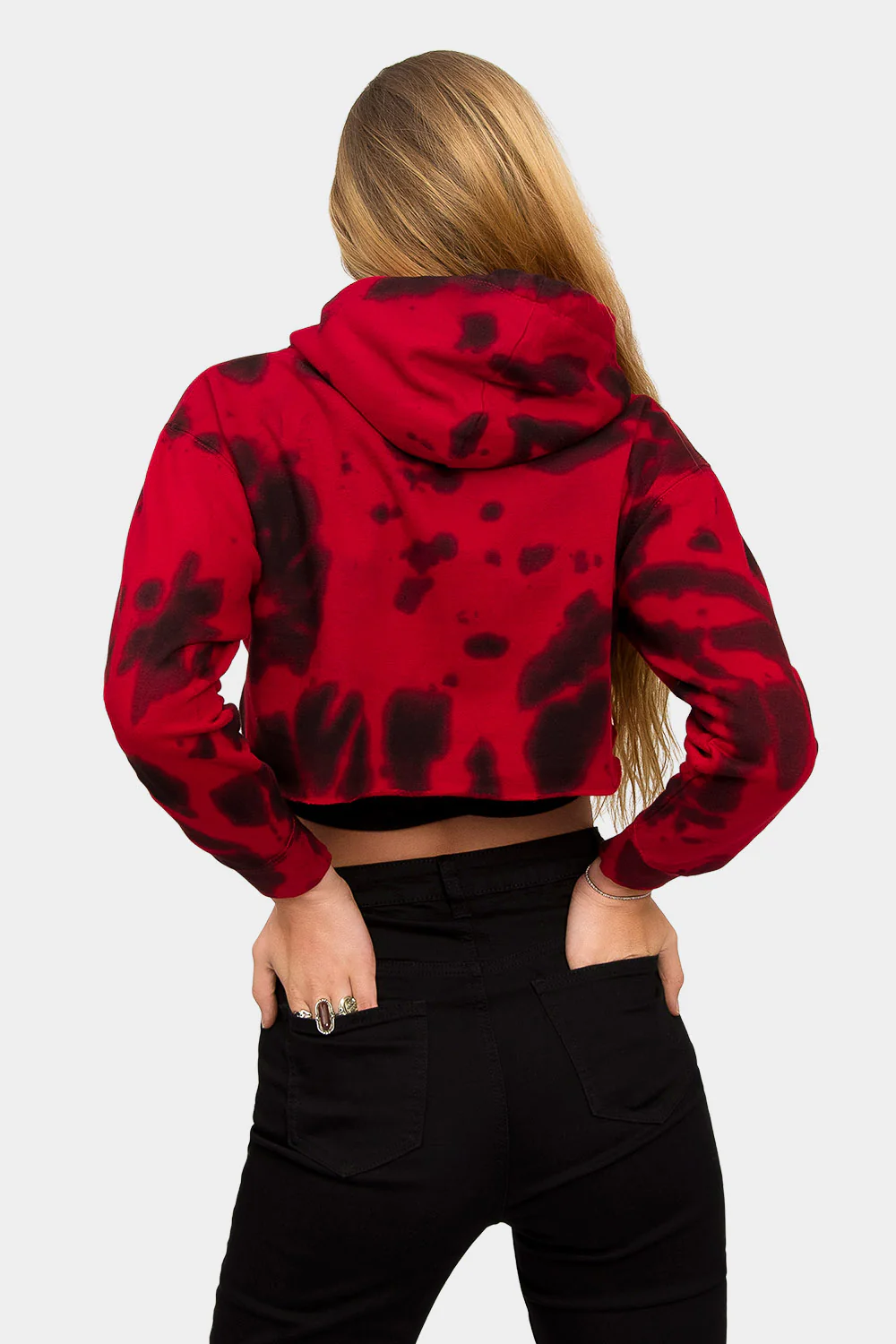 Women's Essential Cropped Long Sleeve Hoodie - Image 120