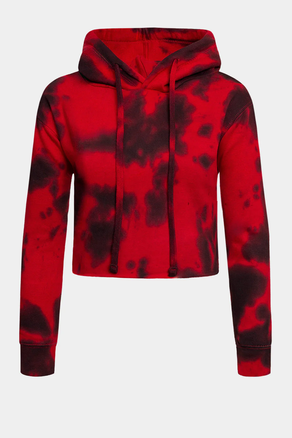 Women's Essential Cropped Long Sleeve Hoodie - Image 6