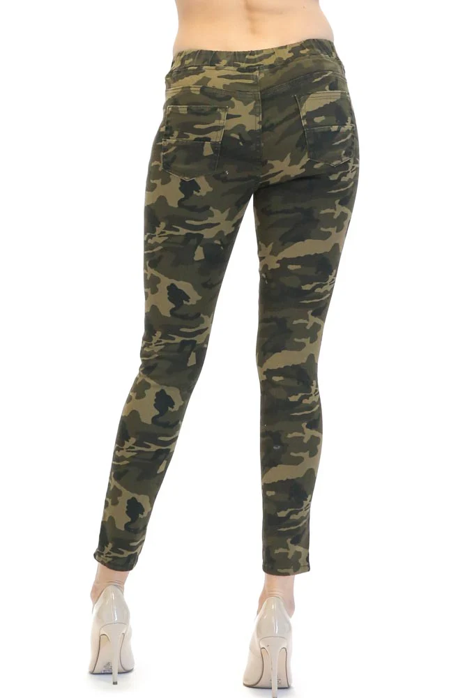 Women's Destroyed Thick Side Striped Jogger - Image 16