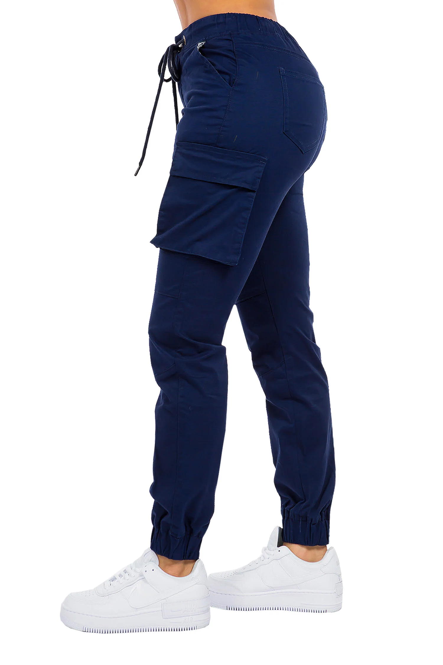 Women's Essential High Rise Cargo Joggers - Image 22