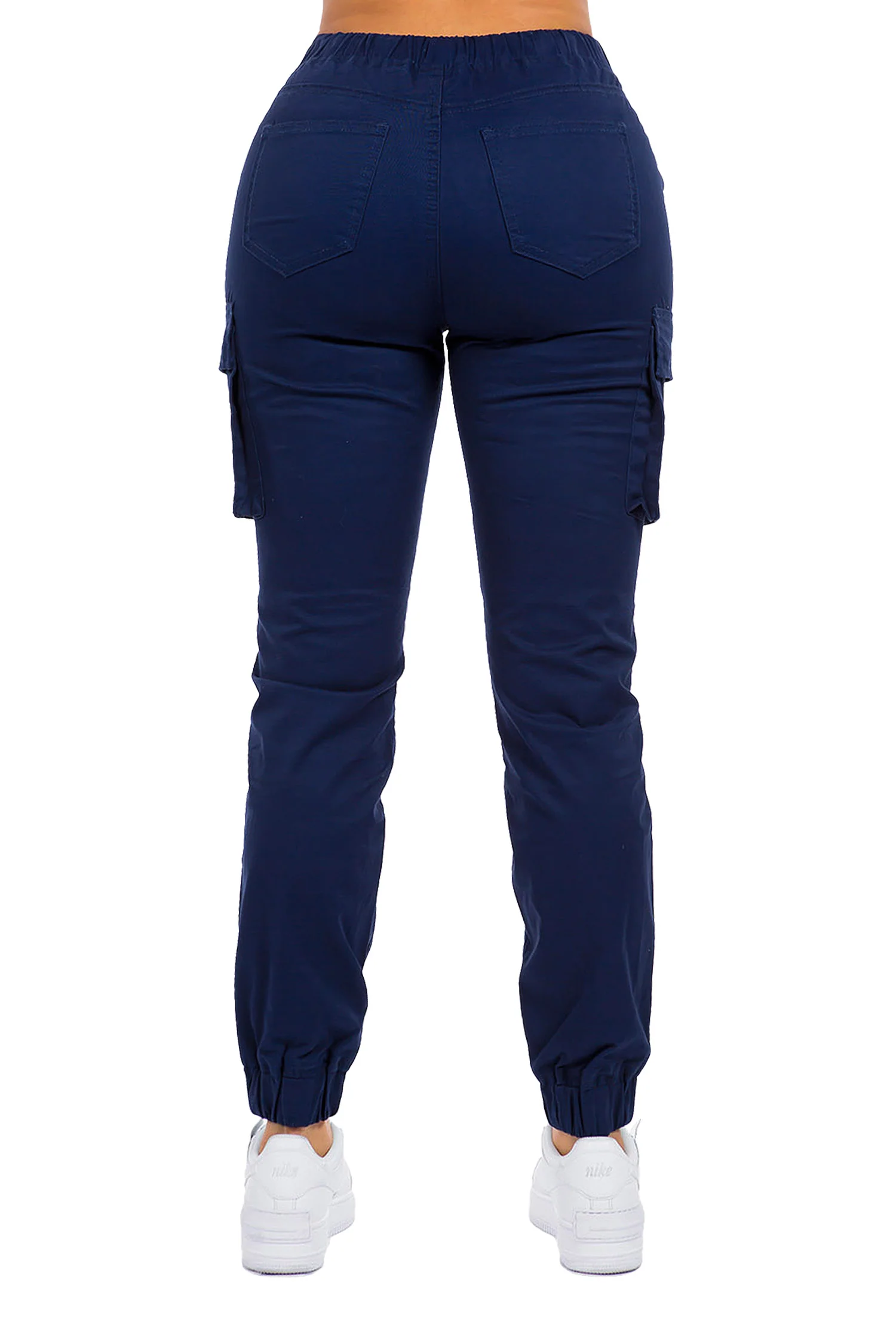 Women's Essential High Rise Cargo Joggers - Image 23