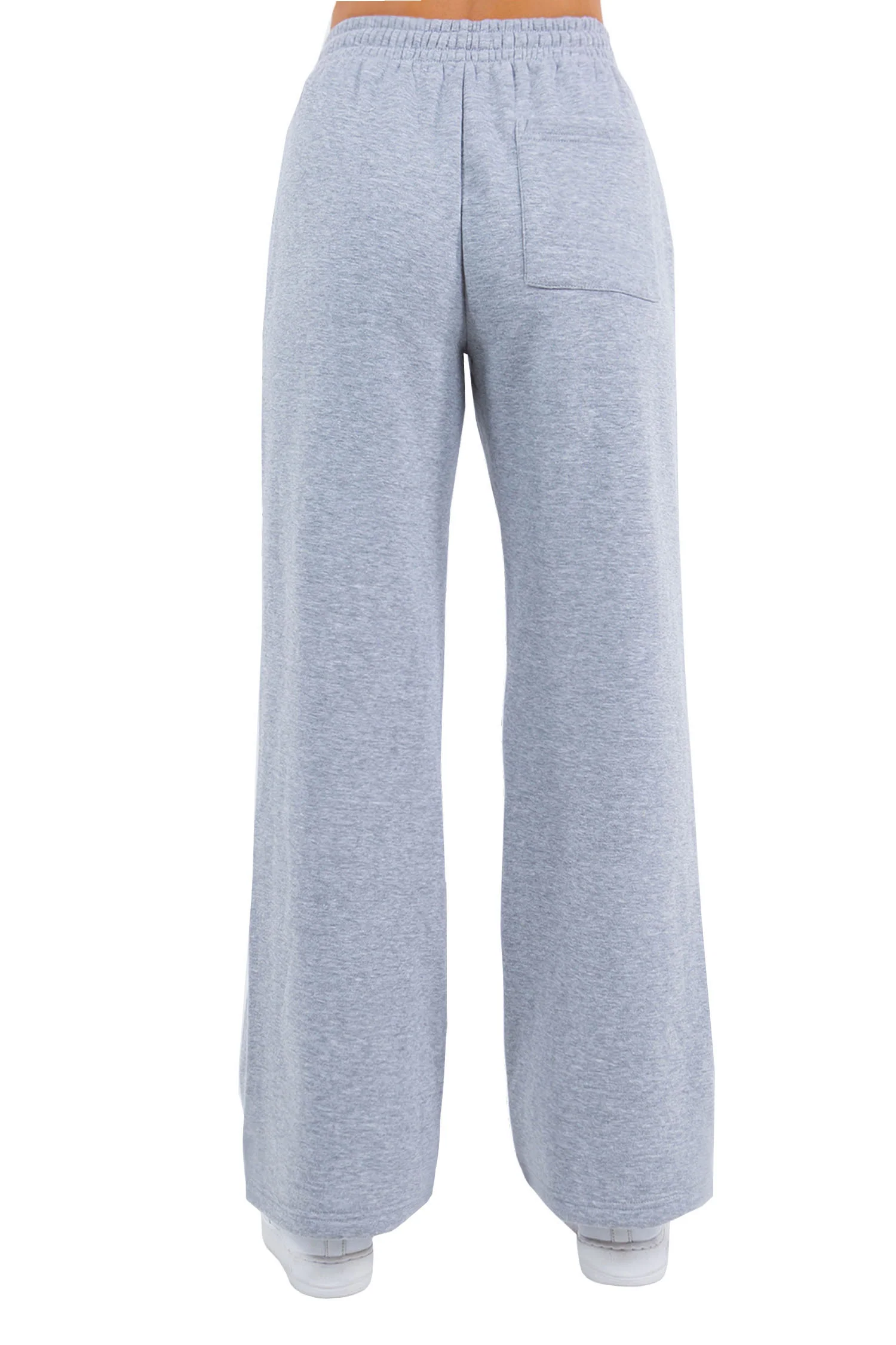 Women's Essential Wide Fit Fleece Sweat Pants - Image 3
