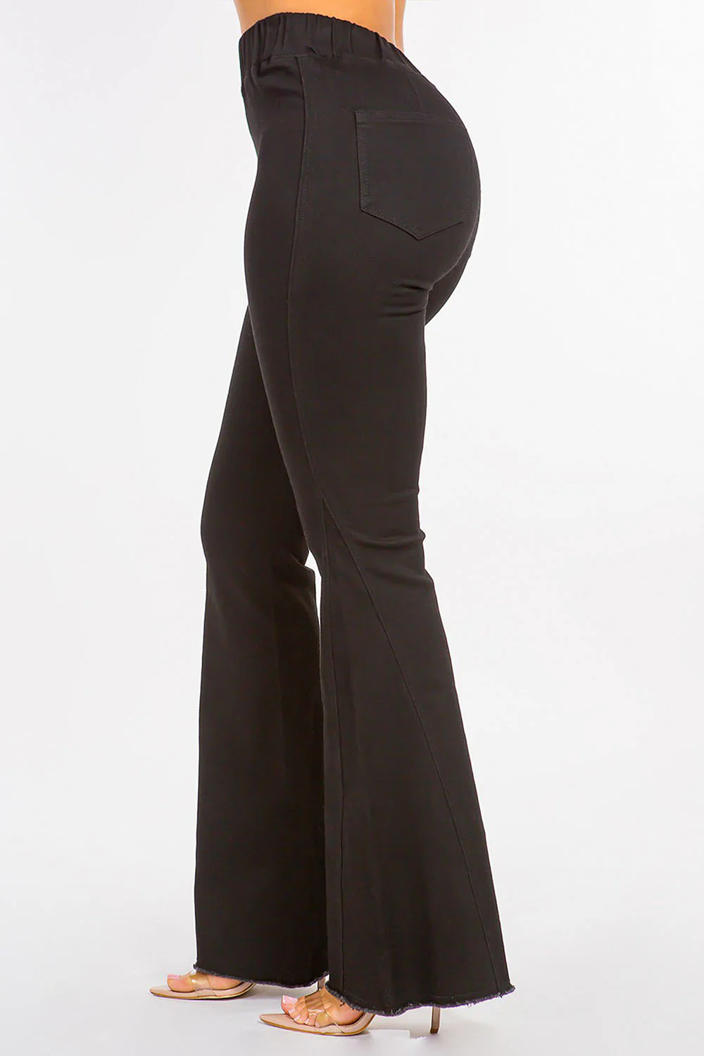 Women's High Rise Curvy Flare Jeans - Image 7