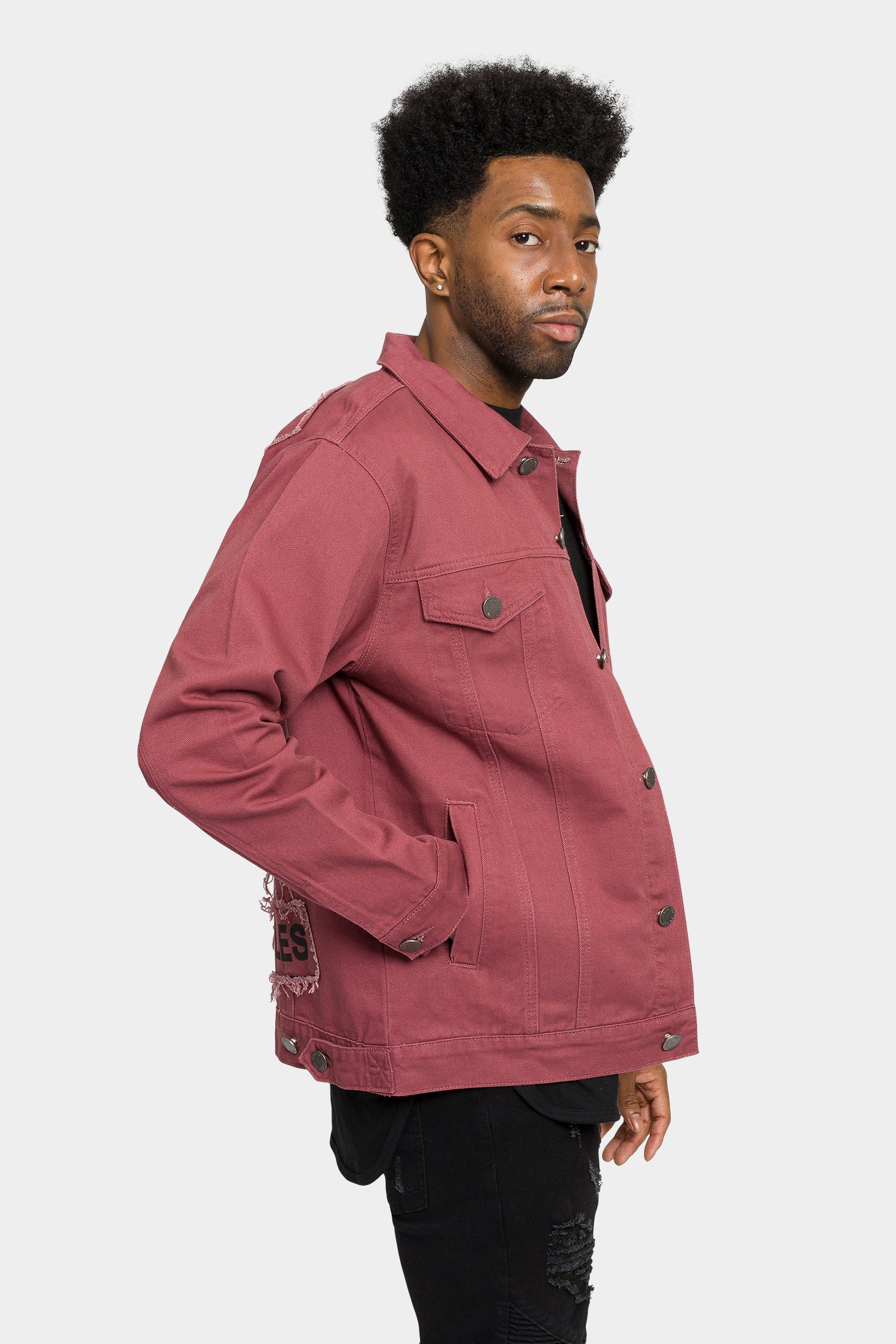 World Tour Colored Denim Jacket - Image 11