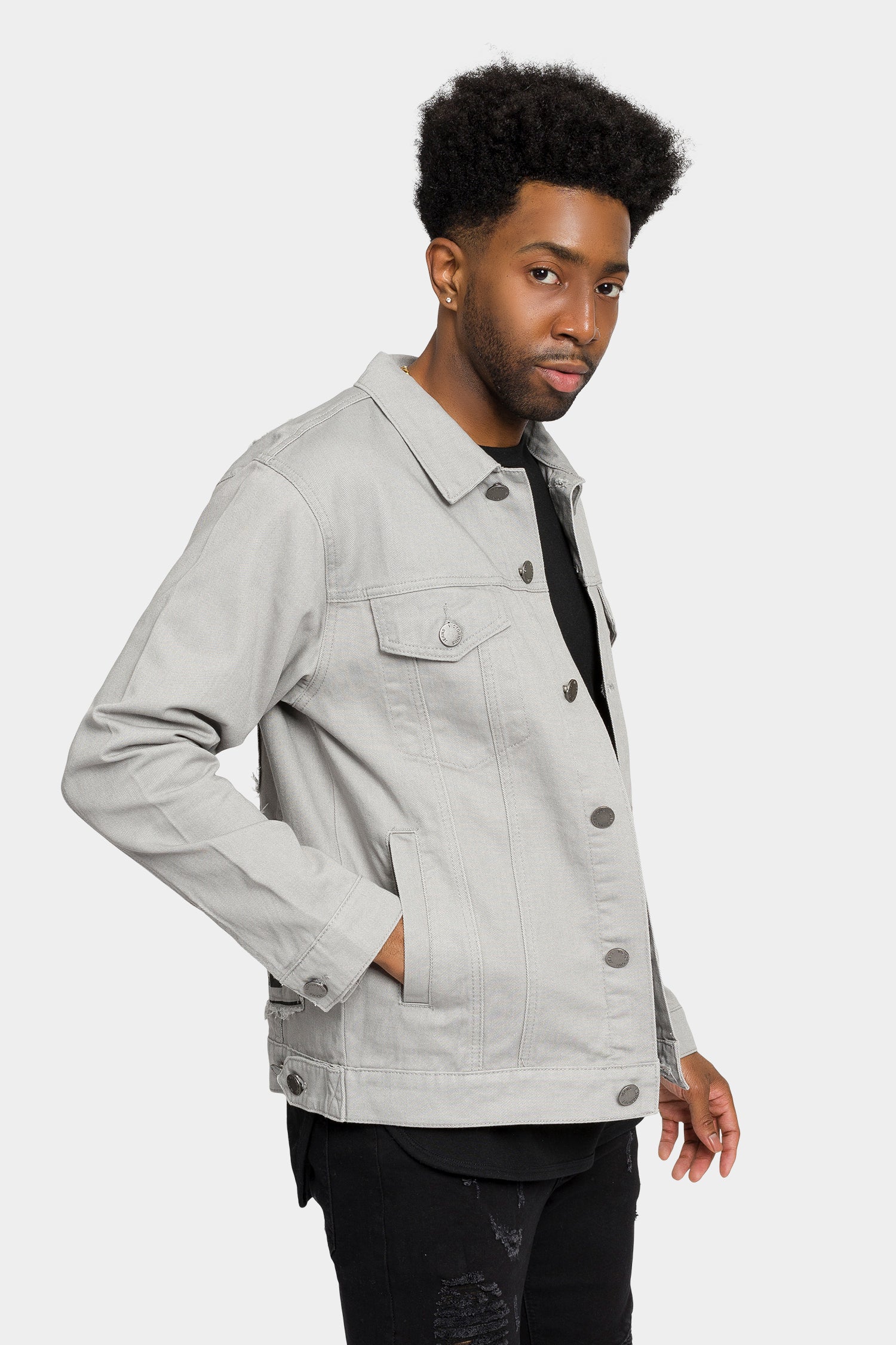 World Tour Colored Denim Jacket - Image 17