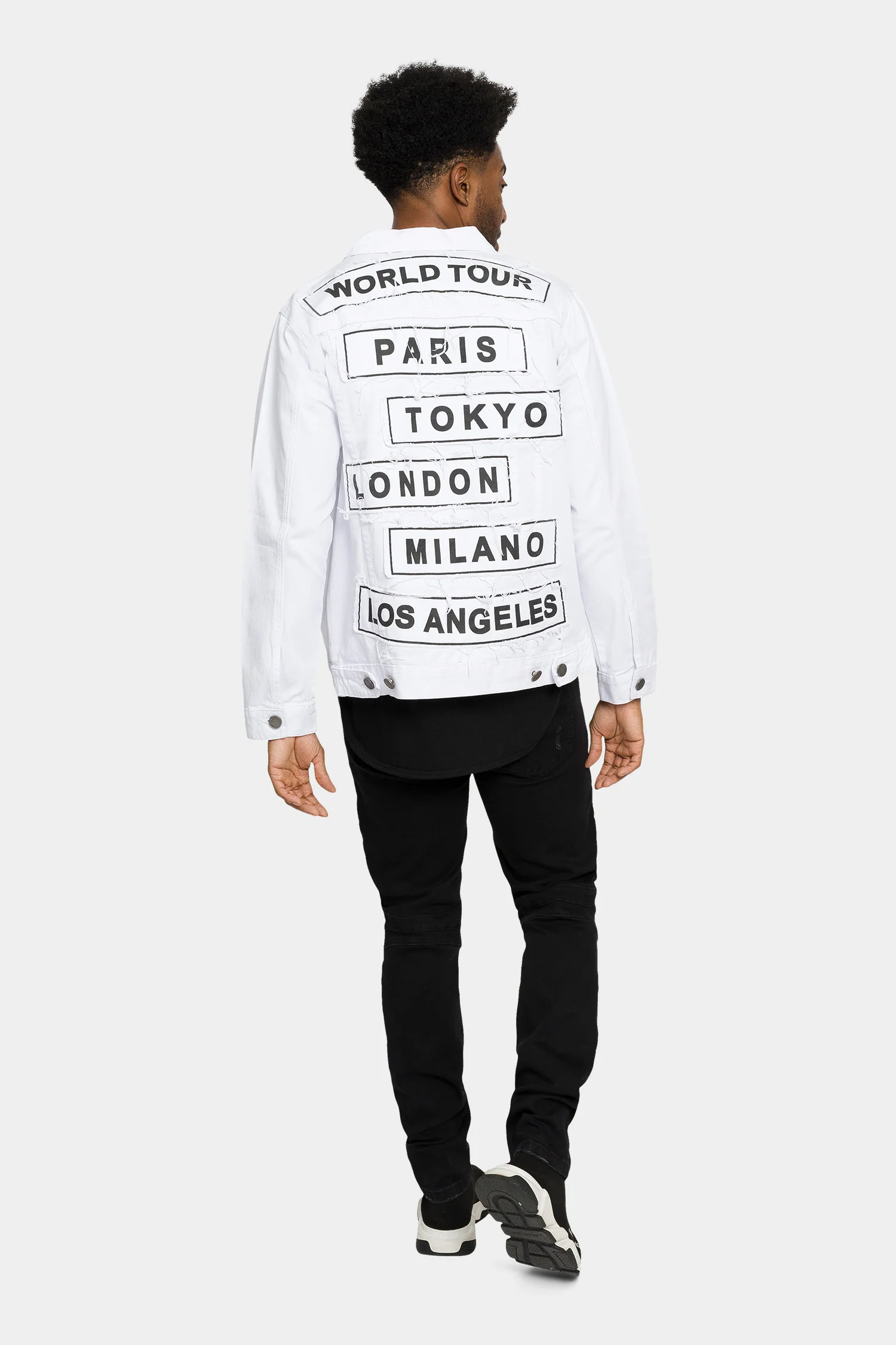 World Tour Colored Denim Jacket - Image 41